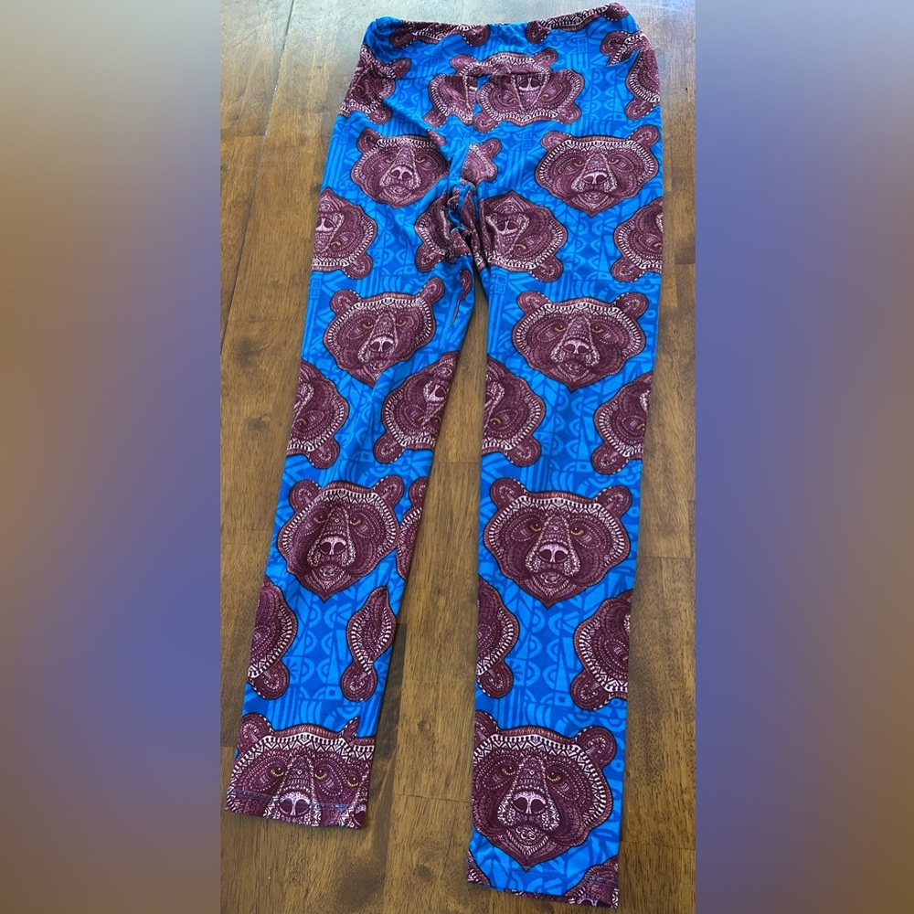 Women’s Lularoe OS Bears Leggings